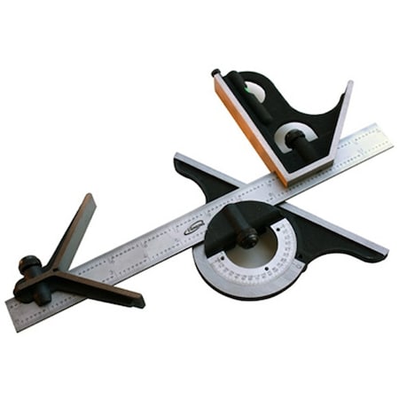 Igaging 24" 4 Piece Precision Combination Square Set - 34-224-4 34-224-4